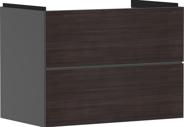 Hansgrohe Xevolos E Armoire sous lavabo, 2 tiroirs, SoftClose, 780x475x555mm, pour lavabo, 54180730, 54180730