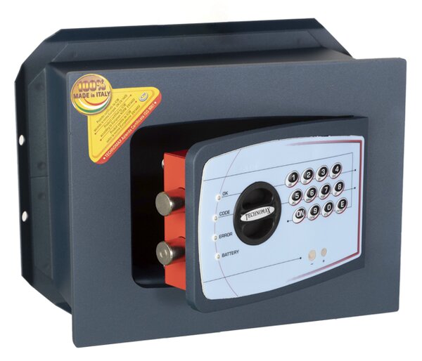 Cassaforte A Muro Digitale Serie Gold Technomax 210x270x150mm