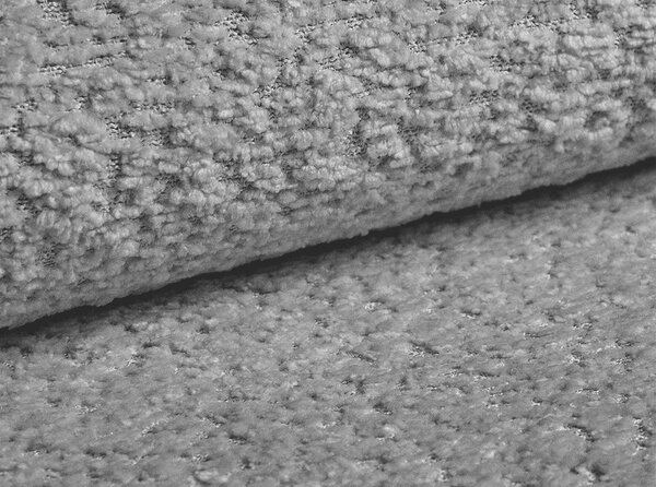 Divano grigio chiaro allungabile con rivestimento in bouclé 206 cm Kemi – Cosmopolitan Design