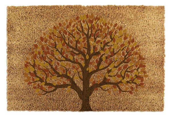 Zerbino in fibre di cocco 40x60 cm Autumnal Tree of Life – Artsy Doormats