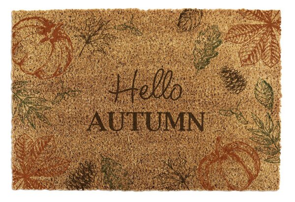 Zerbino in fibre di cocco 40x60 cm Hello Autumn – Artsy Doormats