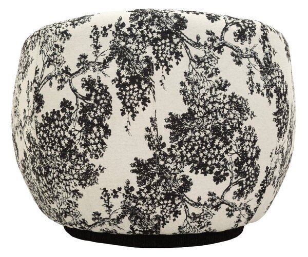 Poltrona bianca e nera Oriental Style – Mauro Ferretti