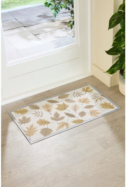 Zerbino 40x70 cm Autumn Neutral Leaves – Artsy Doormats