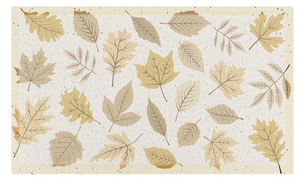 Zerbino 40x70 cm Autumn Neutral Leaves – Artsy Doormats