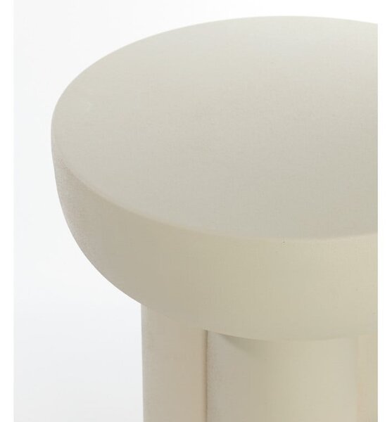 Tavolino rotondo in metallo ø 46 cm Mikola - Light & Living