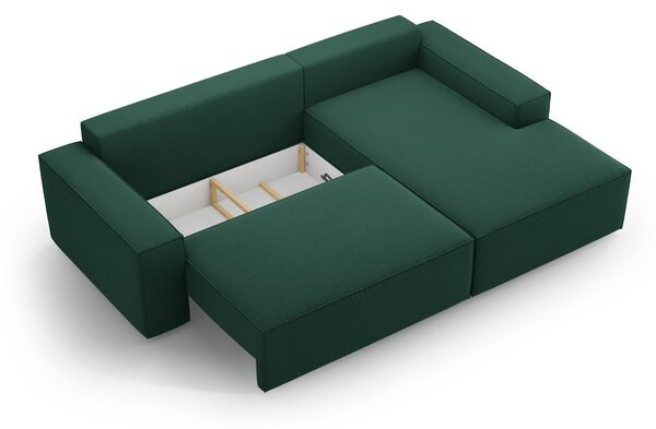 Divano letto verde (angolo destro) Jodie - Micadoni Home