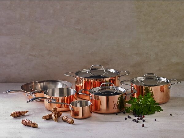 Casseruola in acciaio inox/in rame 1,4 l – Blomsterbergs