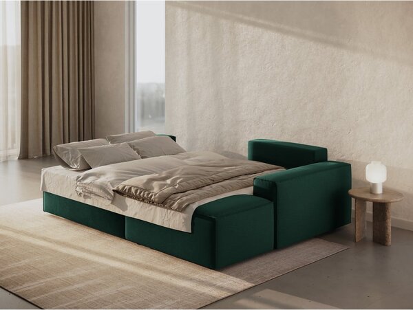 Divano letto verde (angolo destro) Jodie - Micadoni Home