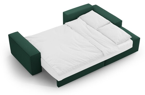 Divano letto verde (angolo destro) Jodie - Micadoni Home