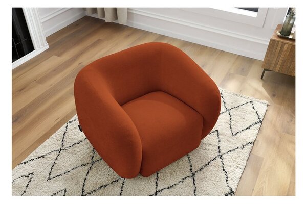 Poltrona arancione Celine – Bobochic Paris