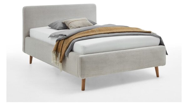 Letto singolo imbottito beige rete non inclusa 120x200 cm Mattis – Meise Möbel