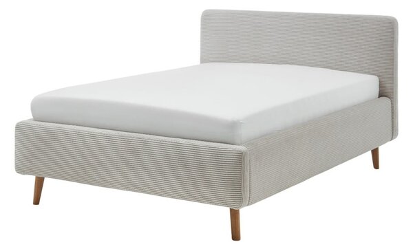Letto singolo imbottito beige rete non inclusa 120x200 cm Mattis – Meise Möbel