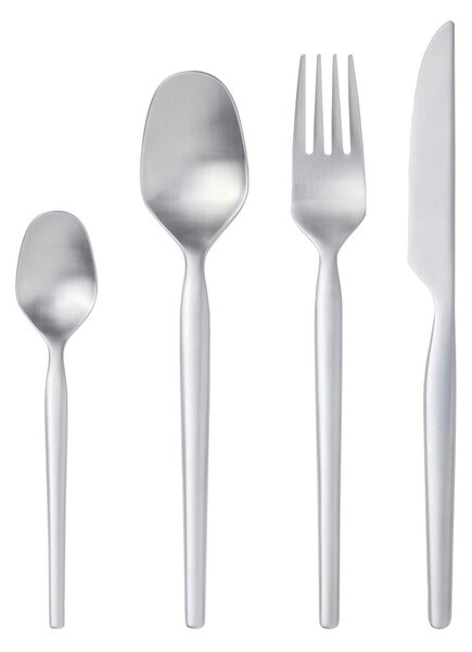 Posate argentate in acciaio inox 16 pz Dorotea – Gense