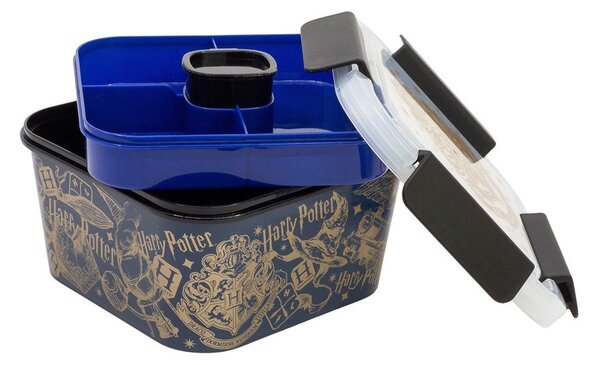 Portapranzo per bambini blu scuro in plastica Harry Potter – STOR