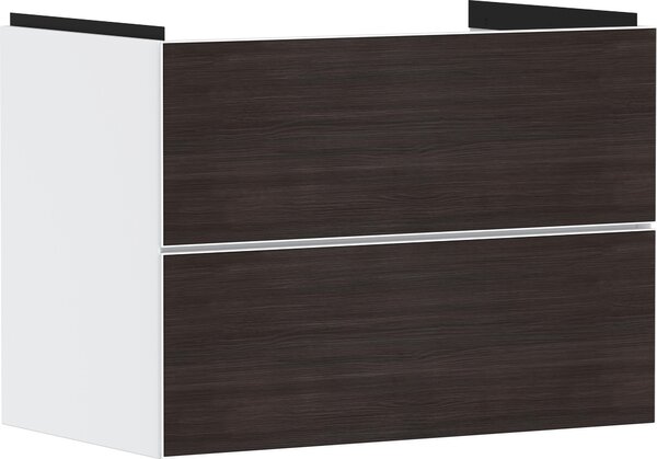 Hansgrohe Xevolos E Armoire sous lavabo, 2 tiroirs, SoftClose, 780x475x555mm, pour lavabo, 54178730, 54178730