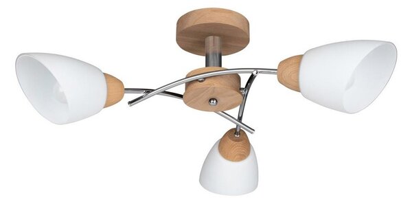 Spot-Light 8141374 - Lampadario a plafone VILETTA 3xE27/60W/230V