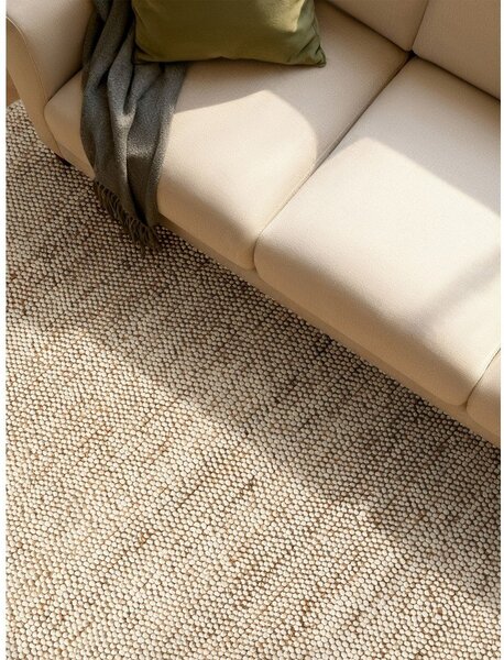 Tappeto beige tessuto a mano con lana 160x230 cm Peas - Villeroy&Boch