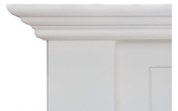 Letto shabby chic pino massello una piazza e mezzo 120x 200