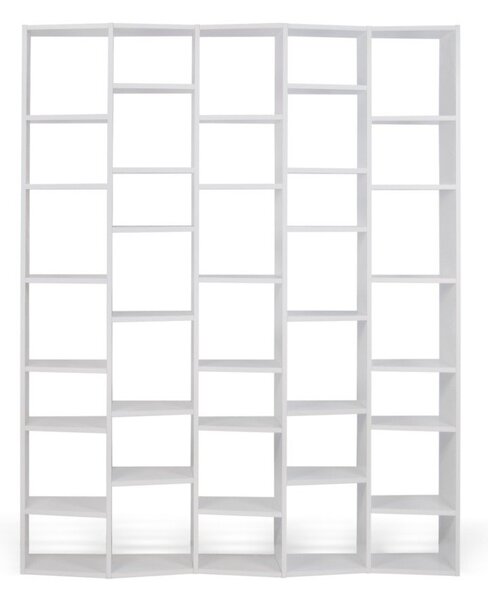 Libreria bianca 182x224 cm Valsa – TemaHome