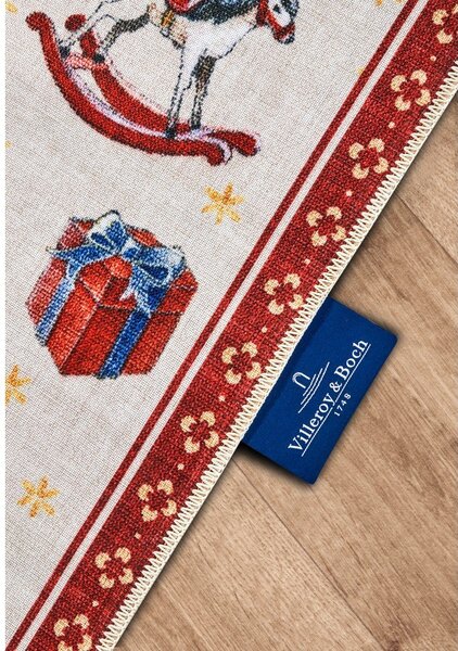 Runner rosso con motivo natalizio 80x200 cm Red Christmas - Villeroy&Boch