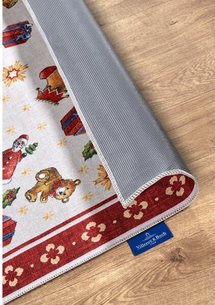 Tappeto rosso con motivo natalizio 160x230 cm Red Christmas - Villeroy&Boch