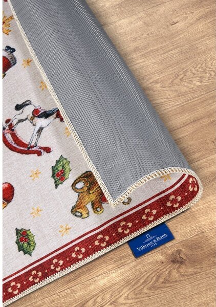 Runner rosso con motivo natalizio 80x200 cm Red Christmas - Villeroy&Boch