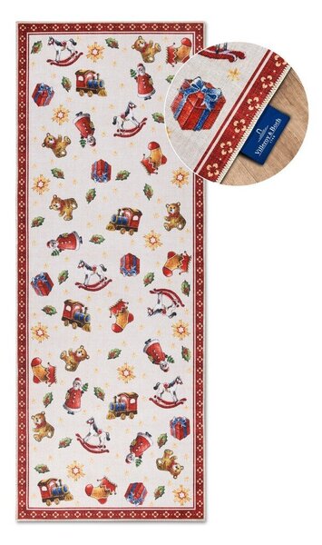 Runner rosso con motivo natalizio 80x200 cm Red Christmas - Villeroy&Boch