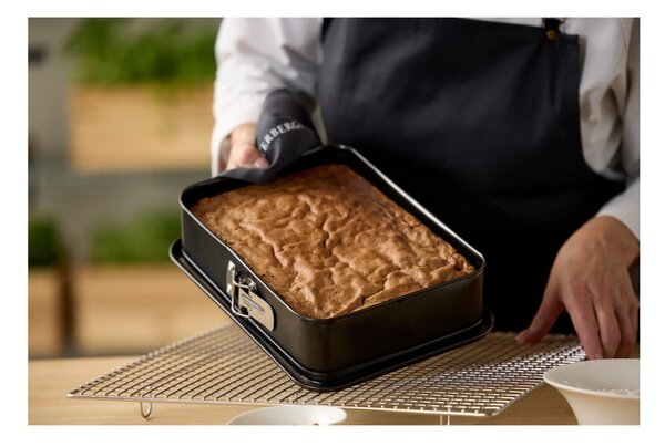 Stampo da forno in acciaio inox adatto per torta 20x28 cm – Blomsterbergs