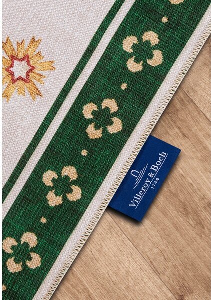 Tappeto verde con motivo natalizio 160x230 cm Green Christmas - Villeroy&Boch