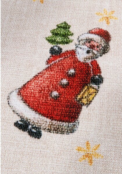 Tappeto rosso con motivo natalizio 160x230 cm Red Christmas - Villeroy&Boch