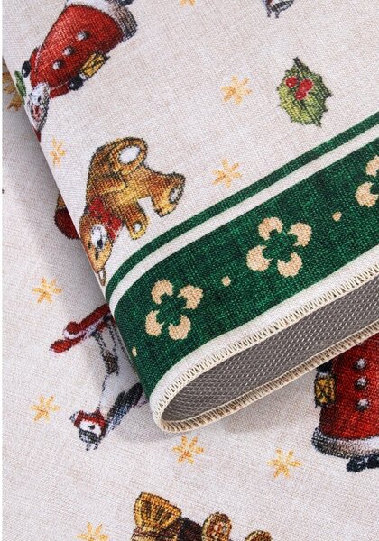 Tappeto verde con motivo natalizio 160x230 cm Green Christmas - Villeroy&Boch