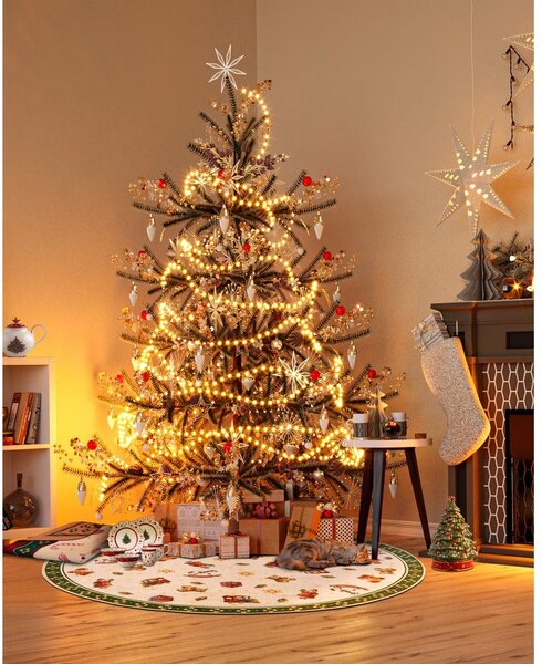 Tappeto rotondo verde con motivo natalizio ø 150 cm Green Christmas - Villeroy&Boch