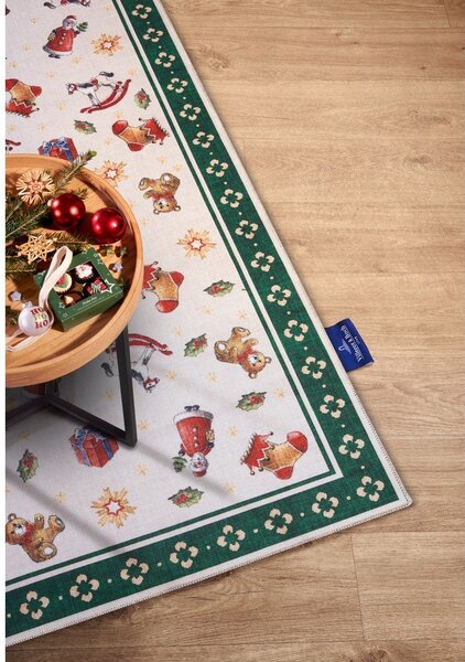 Tappeto verde con motivo natalizio 160x230 cm Green Christmas - Villeroy&Boch