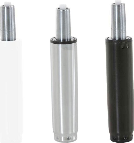 Sistema a gaslift per sedie da ufficio, ammortizzatore a gas universale per diversi modelli di sedie, colore nero, dimensioni 200 mm