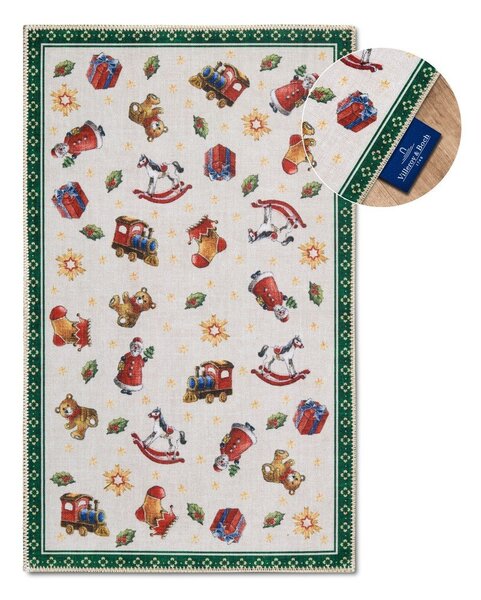 Tappeto verde con motivo natalizio 50x80 cm Green Christmas - Villeroy&Boch