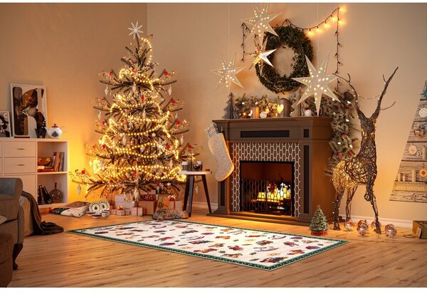 Runner verde con motivo natalizio 80x200 cm Green Christmas - Villeroy&Boch