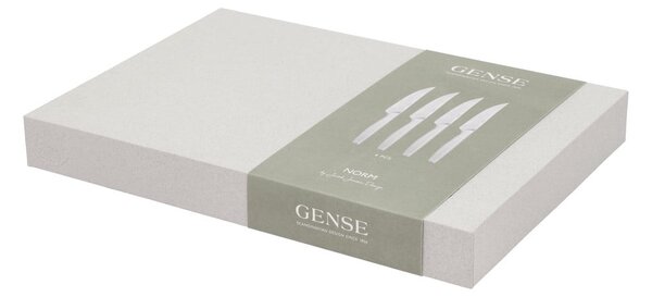 Posate argentate in acciaio inox 4 pz Norm – Gense