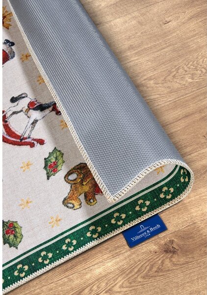 Runner verde con motivo natalizio 80x200 cm Green Christmas - Villeroy&Boch