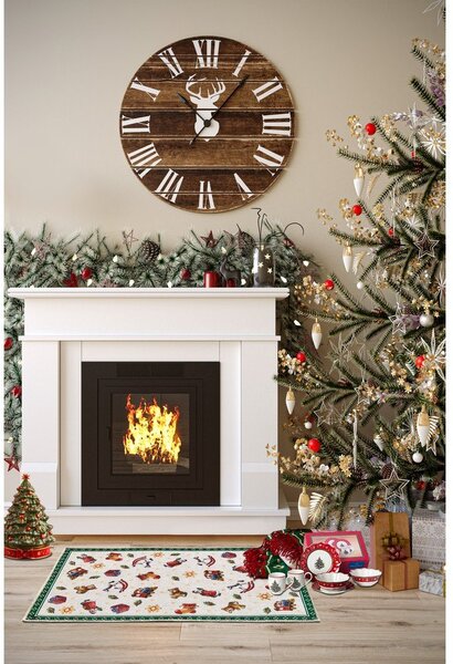 Tappeto verde con motivo natalizio 50x80 cm Green Christmas - Villeroy&Boch