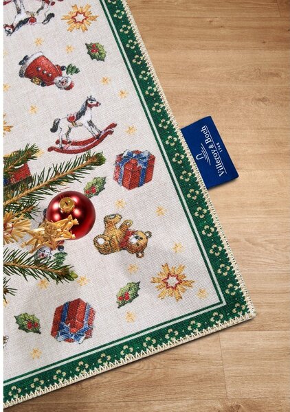 Tappeto verde con motivo natalizio 50x80 cm Green Christmas - Villeroy&Boch
