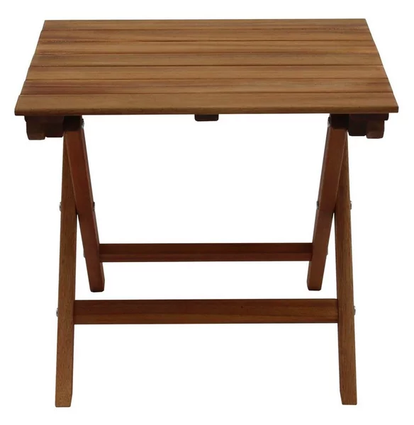 Tavolino da salotto da giardino pieghevole in legno massello L40 x P40 cm ITZA