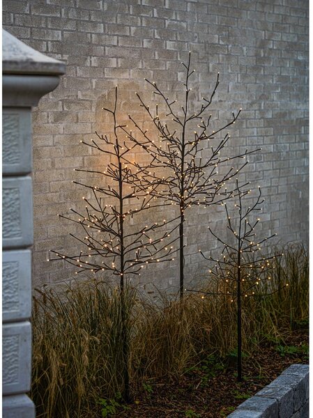 Decorazione luminosa per esterni marrone scuro ø 40 cm Noah - Sirius