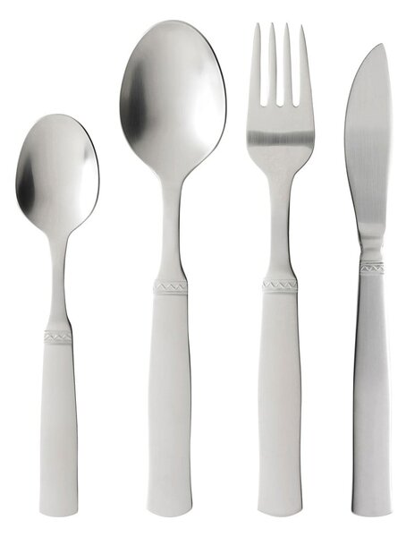 Posate argentate in acciaio inox 16 pz Ranka – Gense