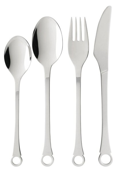 Posate argentate in acciaio inox 16 pz Pantry – Gense