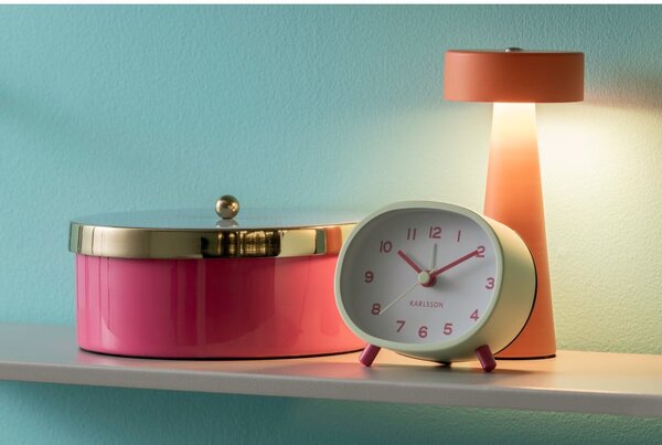 Scatola decorativa rosa in metallo ø 16x6 cm Double Funky – PT LIVING