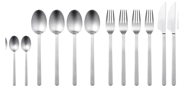 Posate argentate in acciaio inox 16 pz Norm – Gense