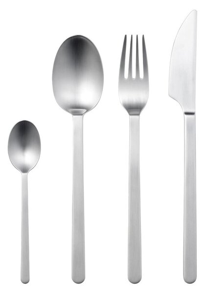 Posate argentate in acciaio inox 16 pz Norm – Gense