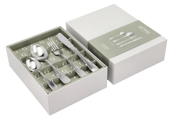Posate argentate in acciaio inox 16 pz Attaché – Gense