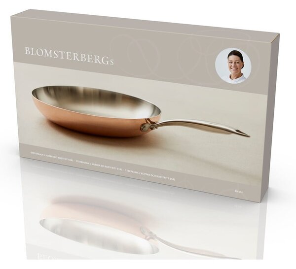 Padella in acciaio inox/in rame ø 28 cm Kobber – Blomsterbergs