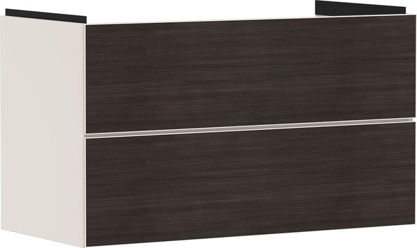 Hansgrohe Xevolos E Armoire sous lavabo, 2 tiroirs, SoftClose, 980x475x555mm, pour lavabo, 54182730, 54182730
